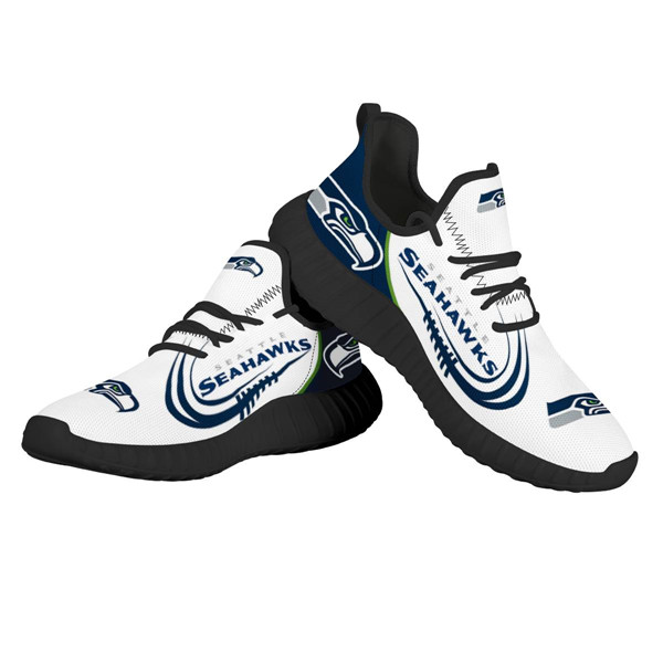 Women's Seattle Seahawks Mesh Knit Sneakers/Shoes 001